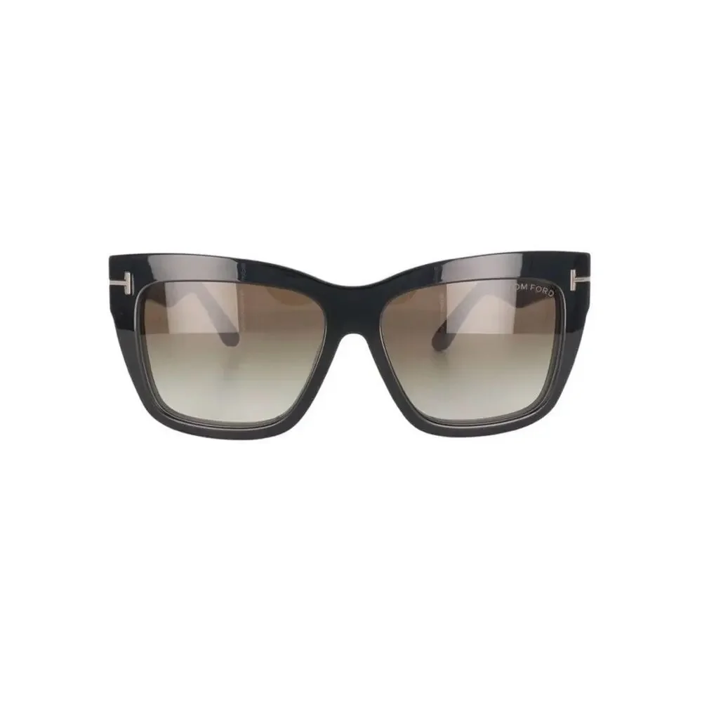 New Tom Ford FT6069-B 001 Black Clip-On Sunglasses and Black Frame Eyeglasses